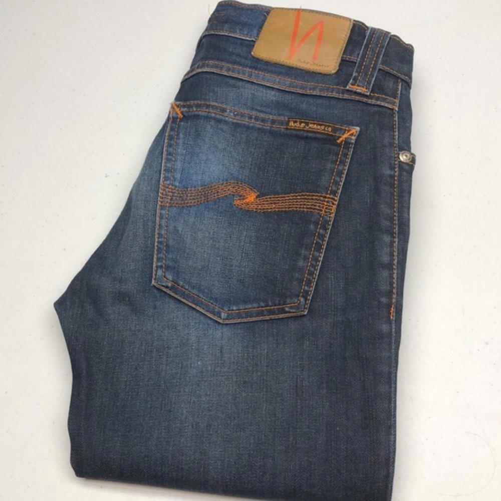 MADE IN ITALY 🇮🇹 NUDIE TUBE KELLY SKINNY JEANS 26x34 🇮🇹